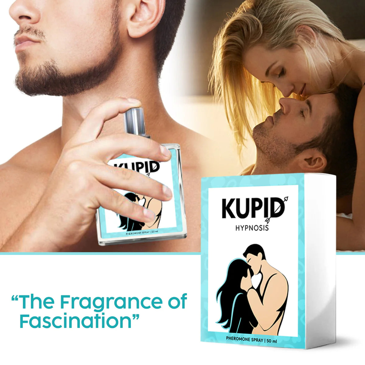Kupid Pheromone Cologne Fragnance for Men | Attract Girls (Buy 1 Get 1 Freeš„š„)