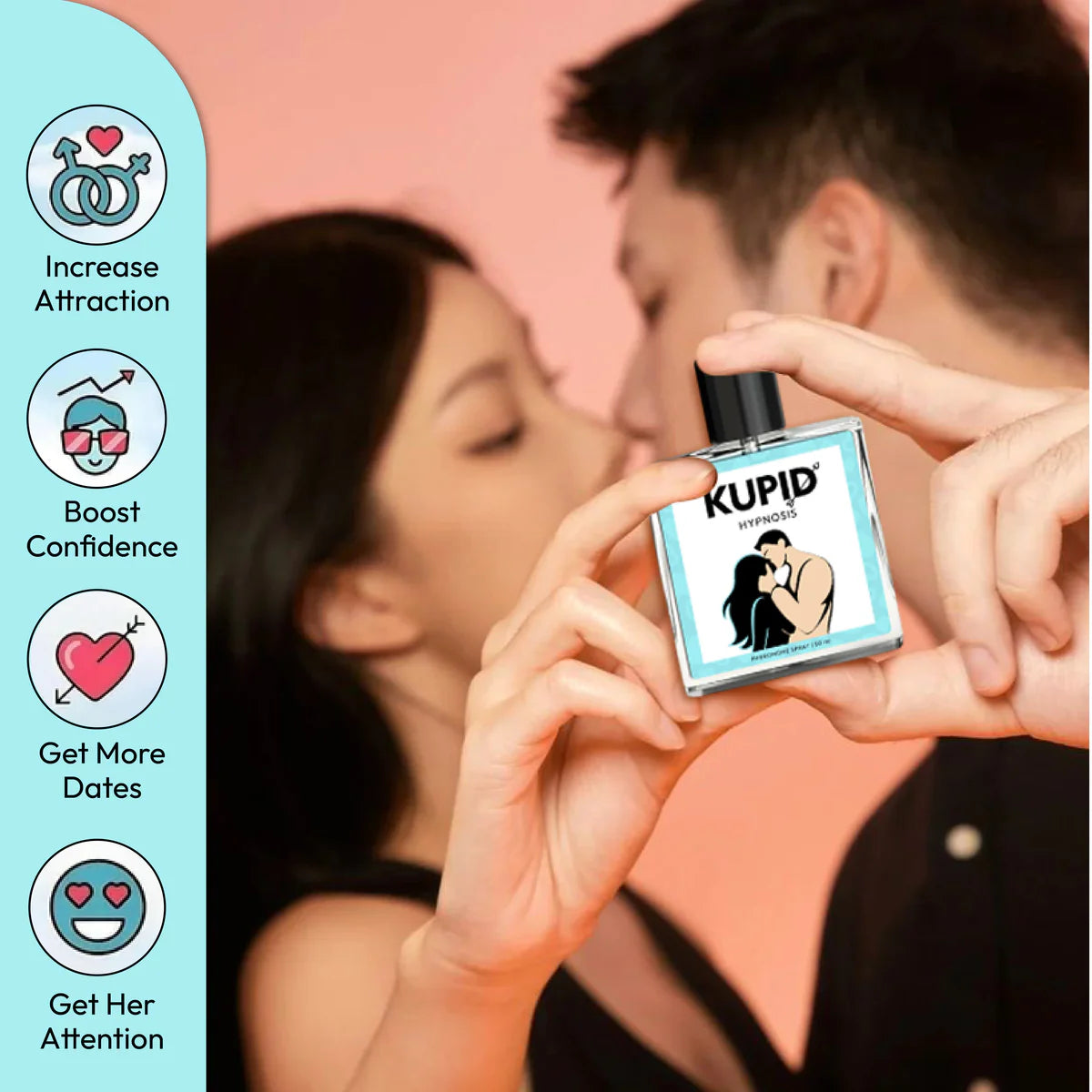 Kupid Pheromone Cologne Fragnance for Men | Attract Girls (Buy 1 Get 1 Freeš„š„)