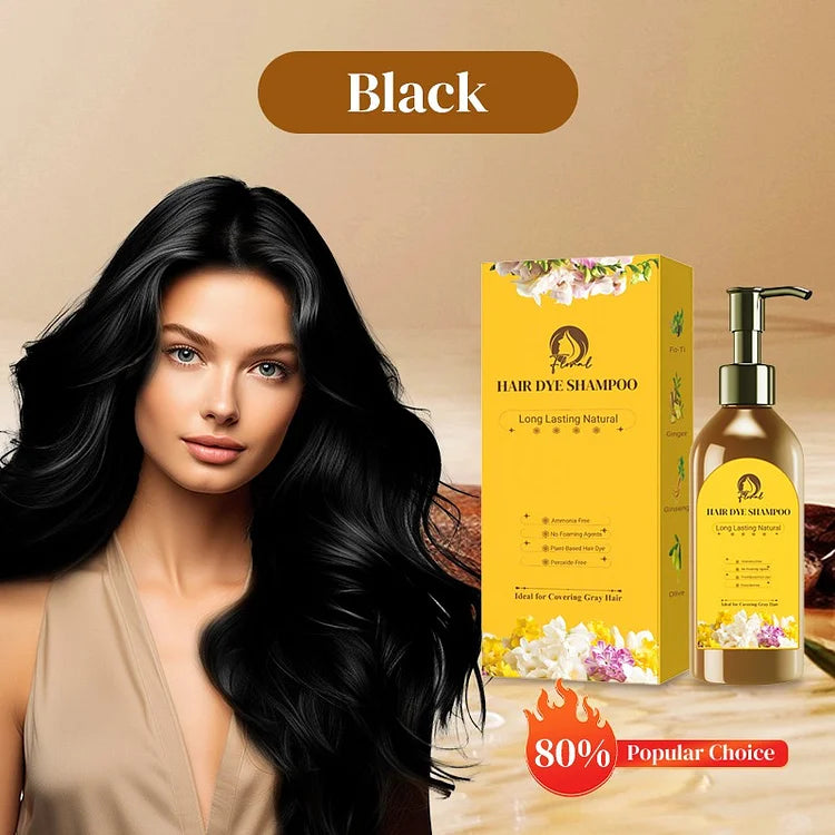 Long Lasting Natural Hair Dye Shampoo (Buy 1 Get 1 FREE 😍)