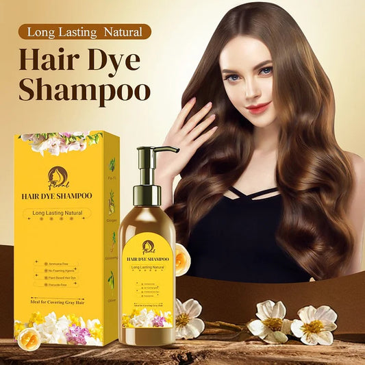 Long Lasting Natural Hair Dye Shampoo (Buy 1 Get 1 FREE 😍)